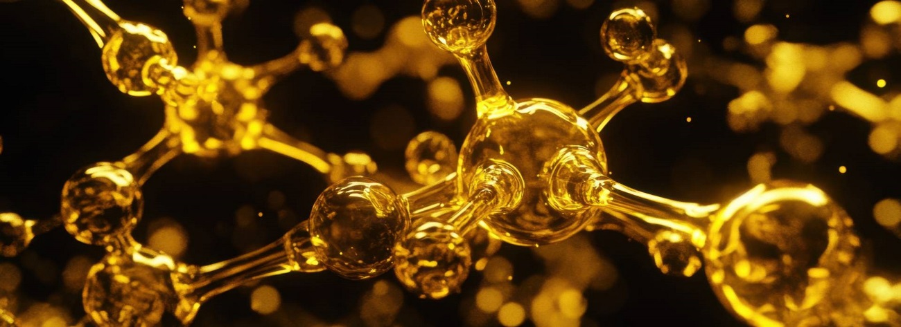 Golden molecules structure, science background, research